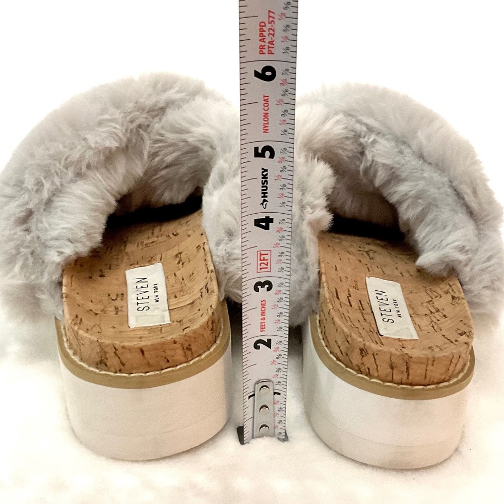 STEVEN by Steve Madden Gray Women's Cozie Slide Sandal Size 7M - Picture 12 of 13